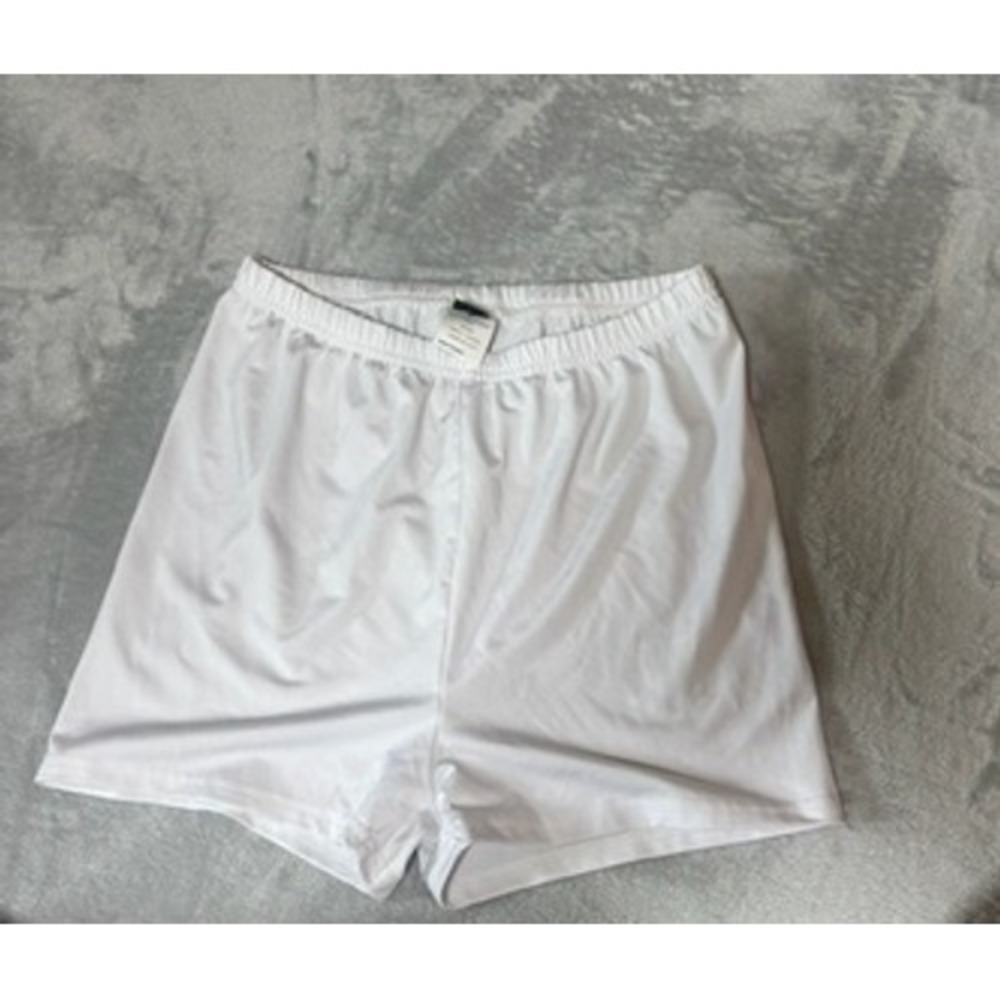 SHEIN Biker Shorts Women S White Activewear Layering Fitness‎ Workout